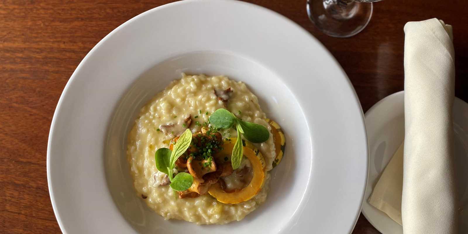 risotto with squash